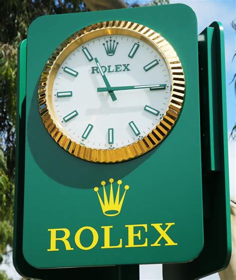 us open rolex clock.